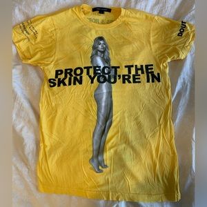 VINTAGE MARC JACOBS PROTECT SKIN CAMPAIGN T-SHIRT